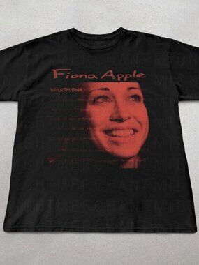 Fiona Apple Shirt, 90s Indie pop, When the pawn shirt, Fiona Apple tee